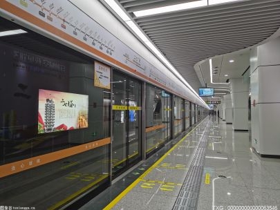 郑州地铁1、2号线工作日高峰期最小行车间隔约5分钟