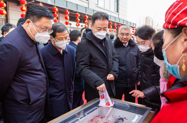 2023年濮阳市濮上家肴“年货美食节”开幕