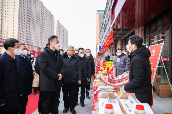 2023年濮阳市濮上家肴“年货美食节”开幕